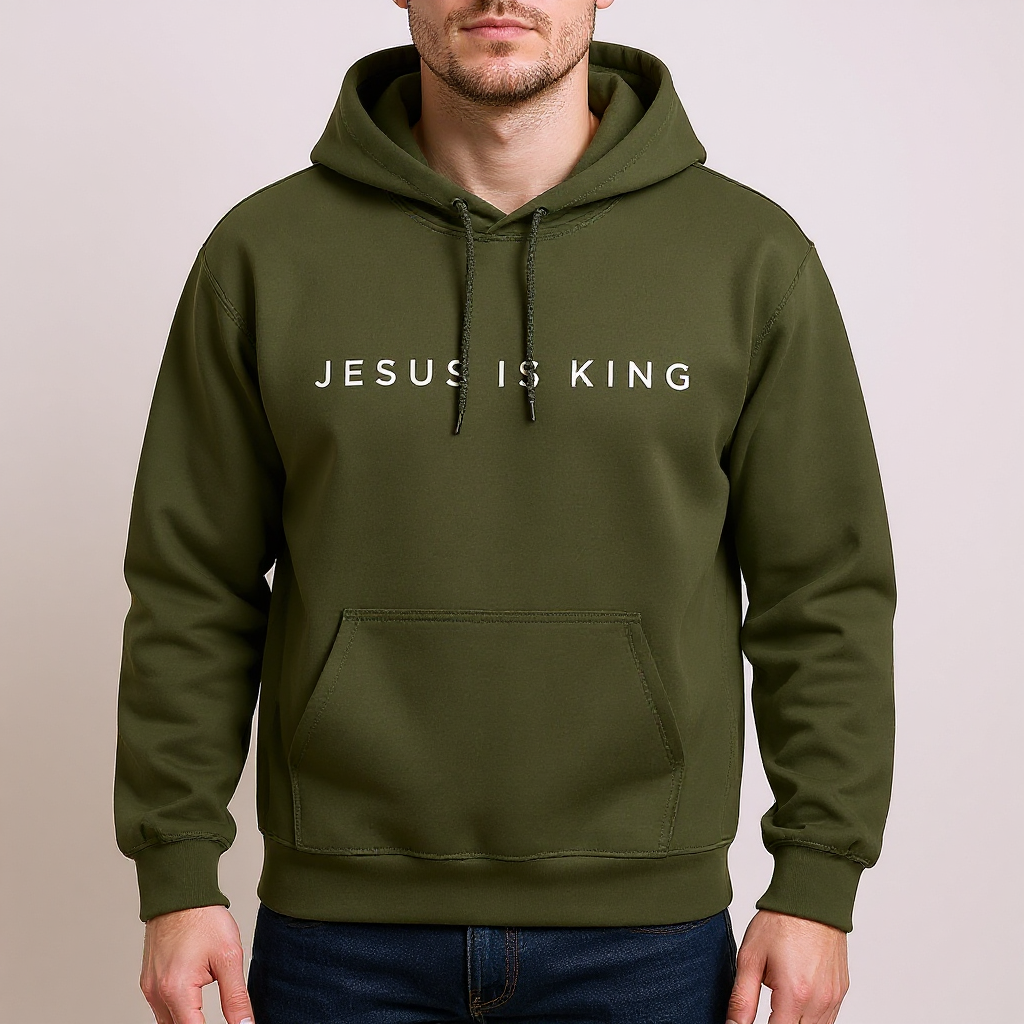 JIK® Jesus is King Classic Hoodie