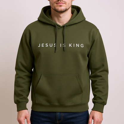 JIK® Jesus is King Classic Hoodie