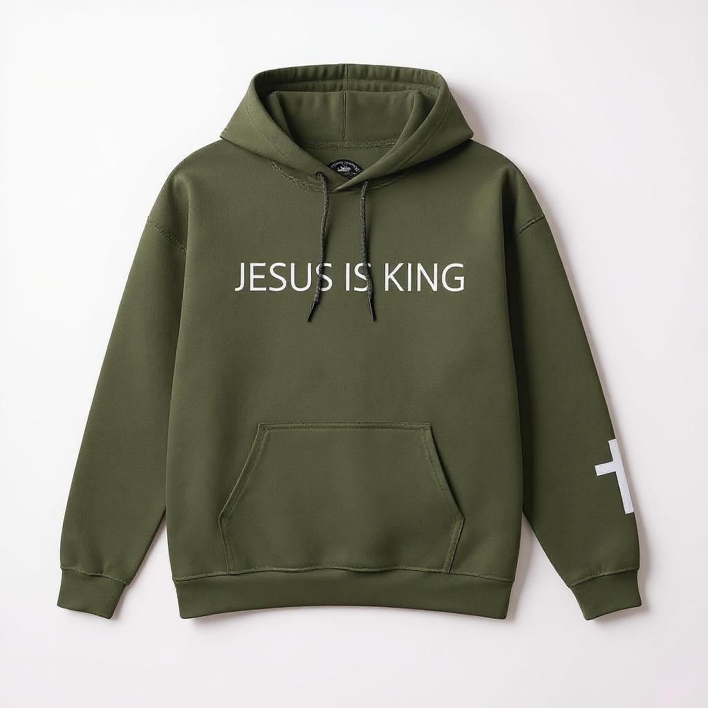 JIK® Jesus is King Hoodie