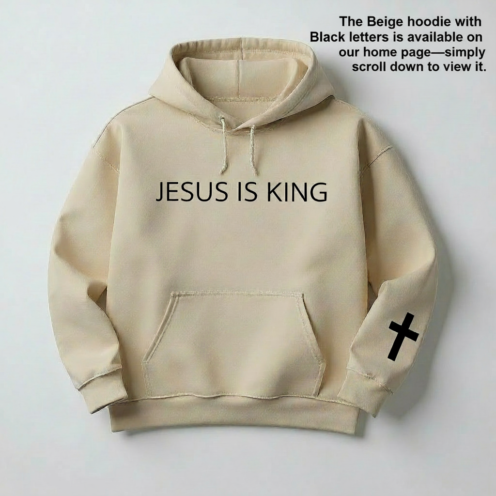 JIK® Jesus is King Hoodie
