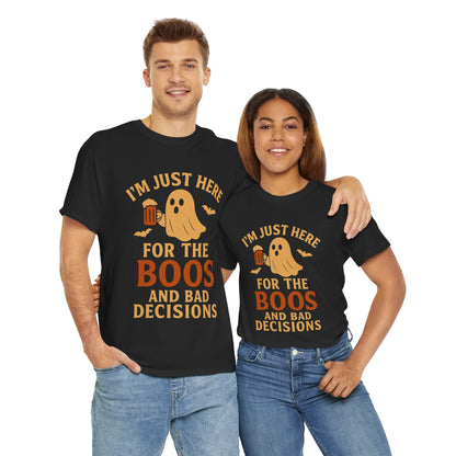 Boos & Bad Decisions Halloween T-Shirt