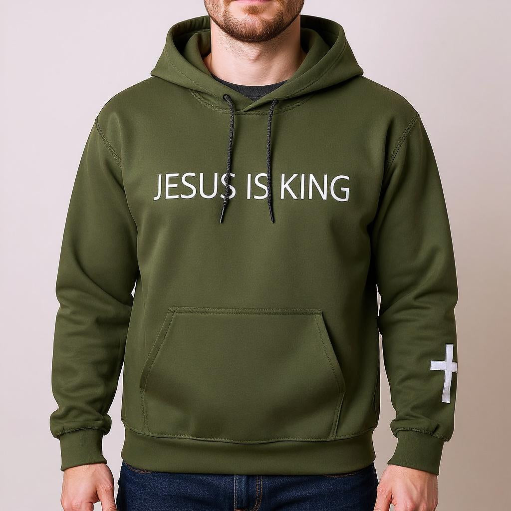 JIK® Jesus is King Hoodie