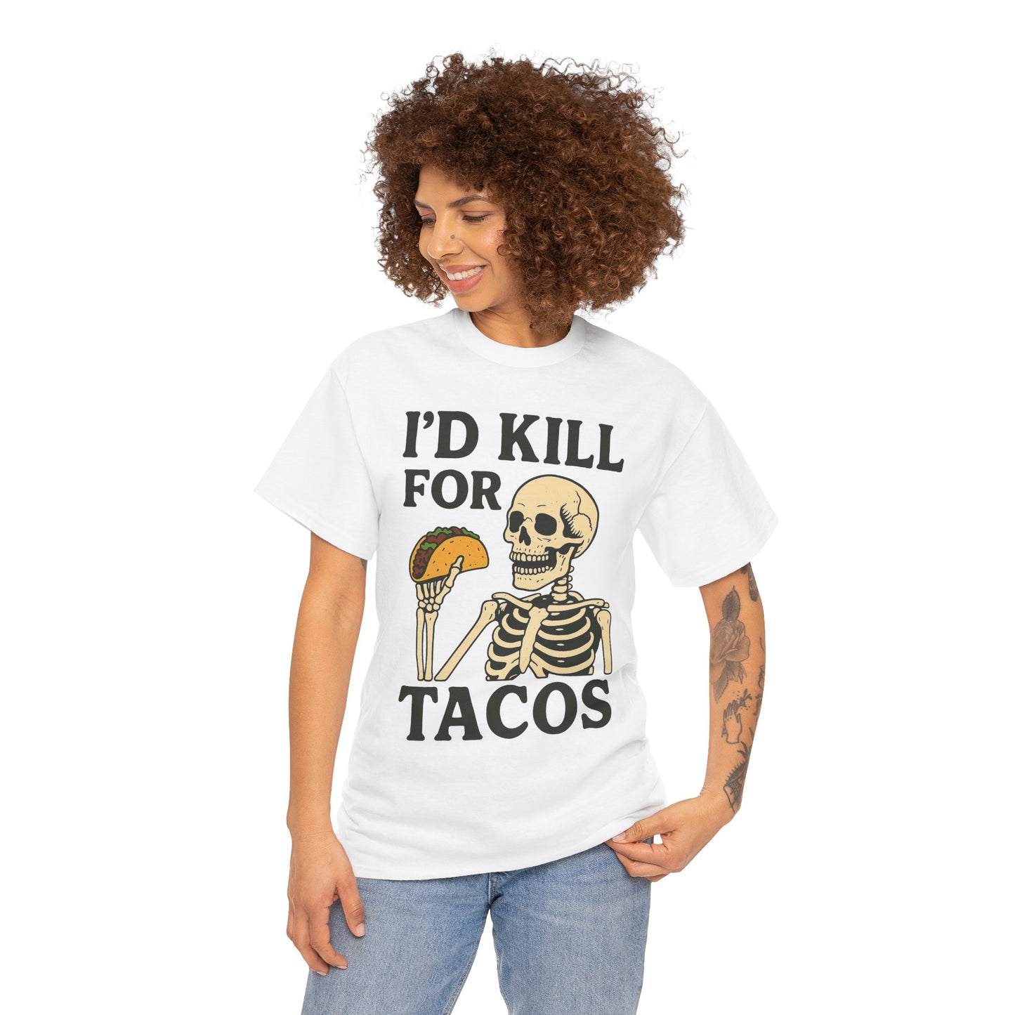 I'd Kill For Tacos Halloween T-Shirt