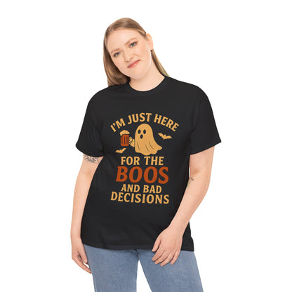 Boos & Bad Decisions Halloween T-Shirt