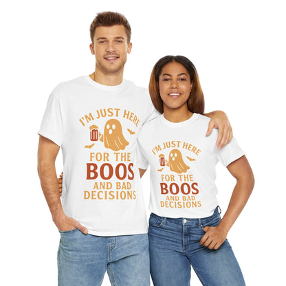 Boos & Bad Decisions Halloween T-Shirt