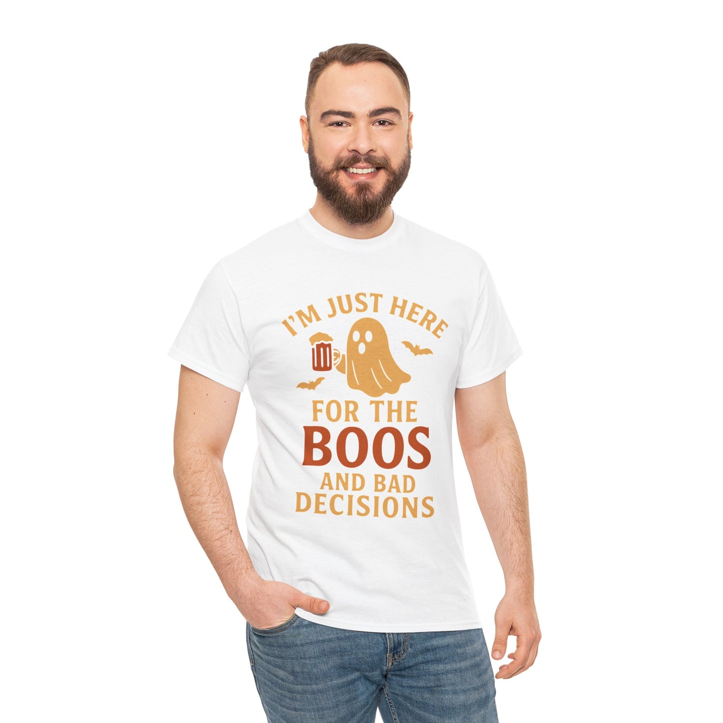 Boos & Bad Decisions Halloween T-Shirt
