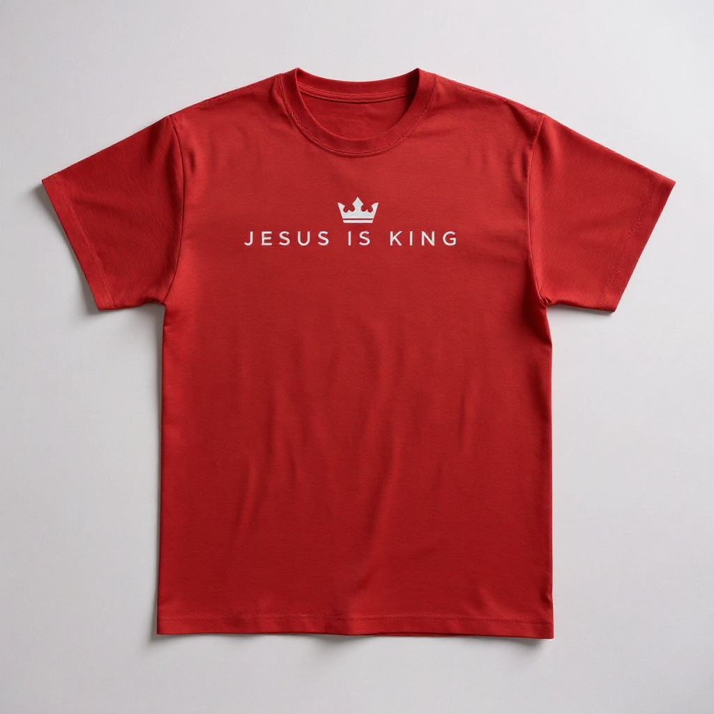 JIK® Jesus Is King Crown T-Shirt