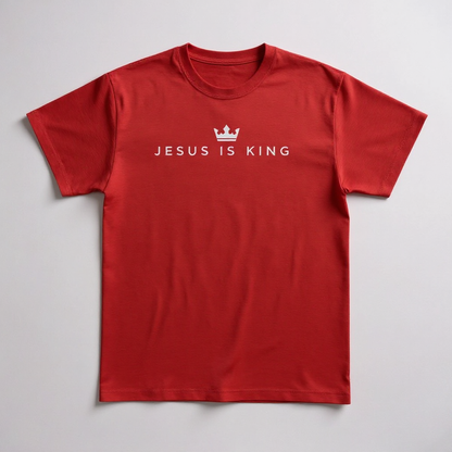 JIK® Jesus Is King Crown T-Shirt
