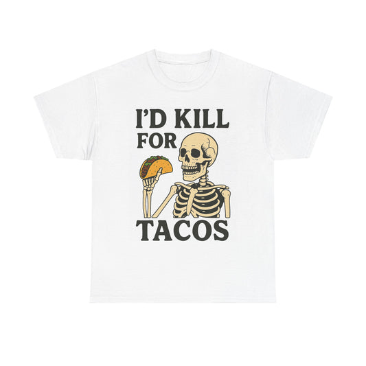 I'd Kill For Tacos Halloween T-Shirt