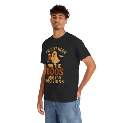 Boos & Bad Decisions Halloween T-Shirt
