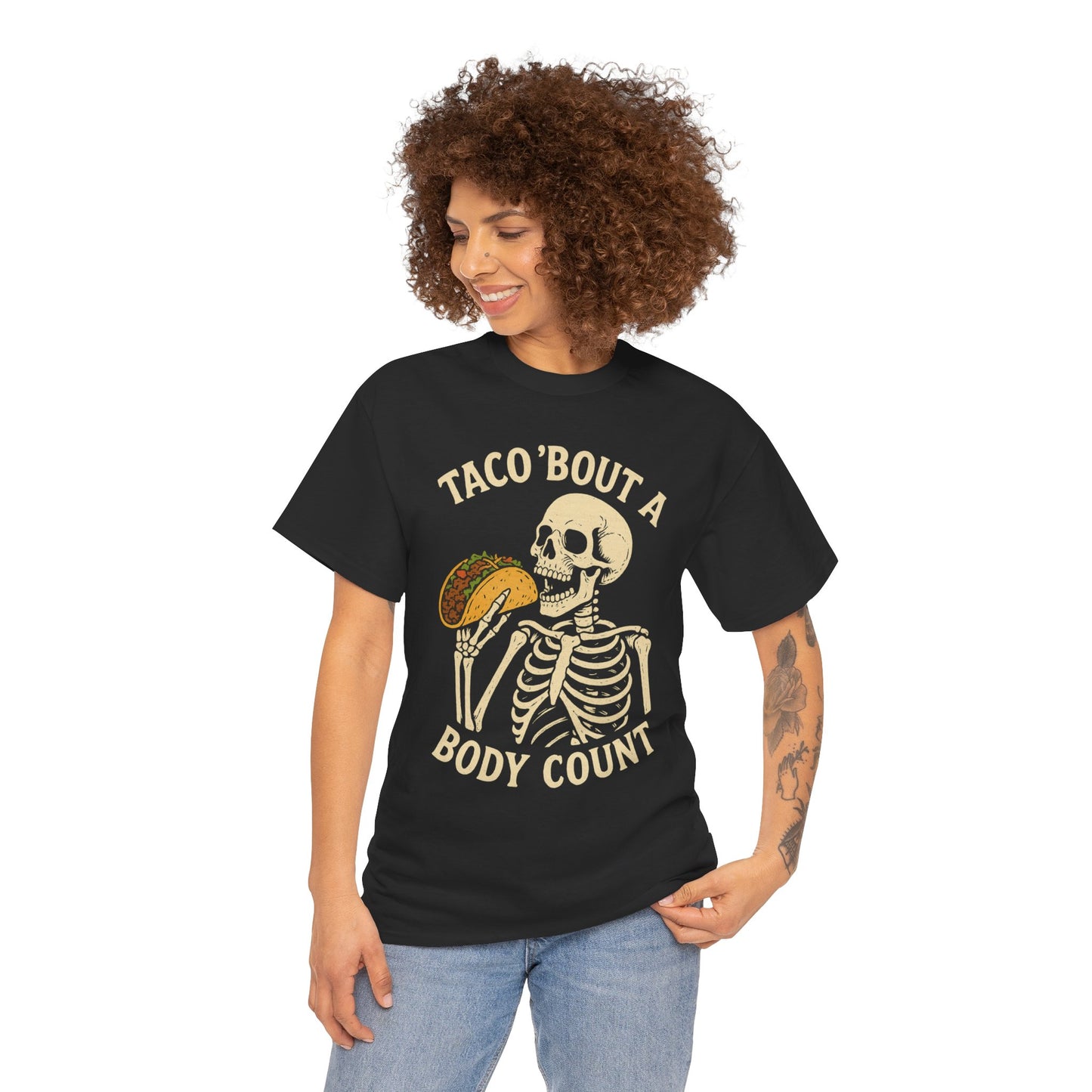 Taco Bout a Body Count Halloween T-Shirt