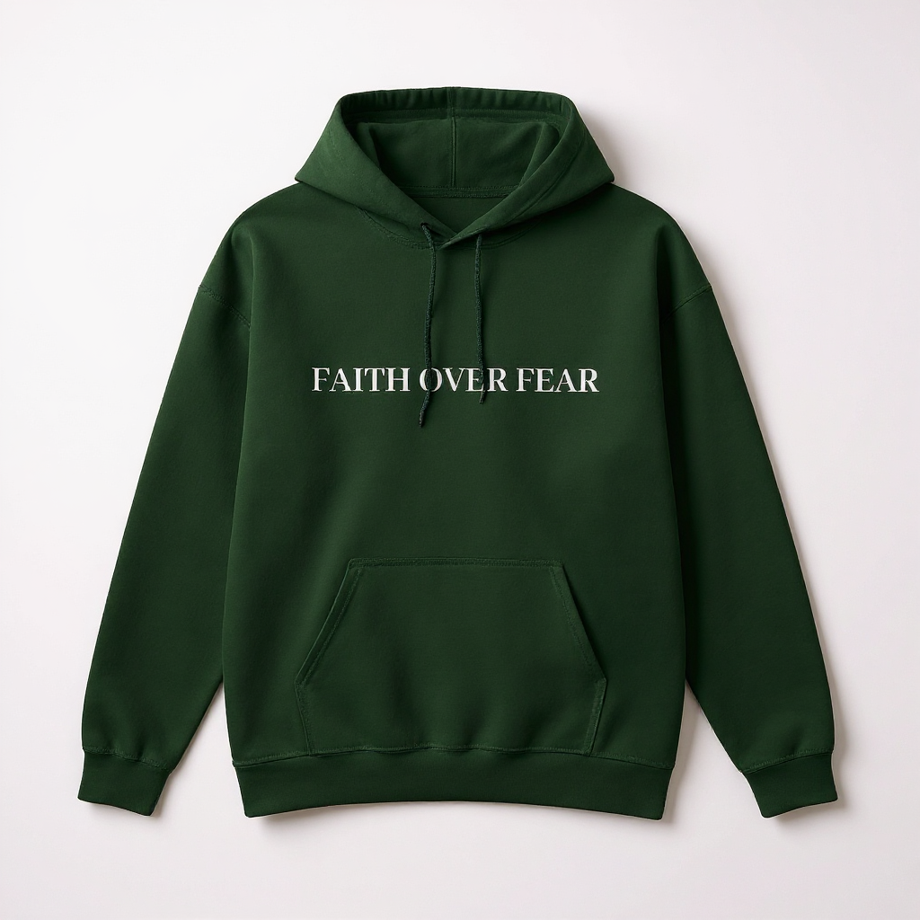 JIK® Faith Over Fear Hoodie