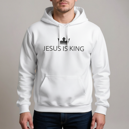 JIK® Jesus is King Crown Hoodie