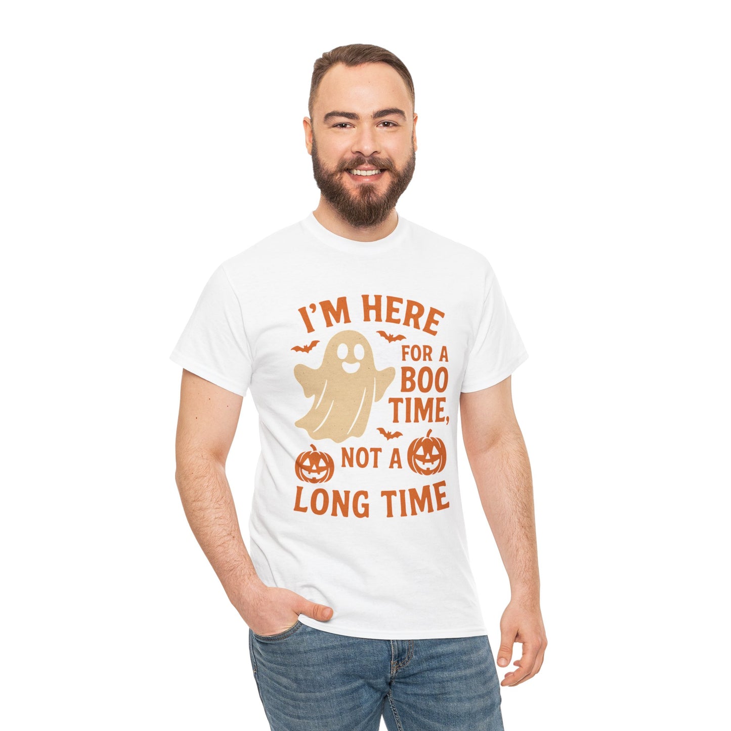 I'm Here for a Boo Time Halloween T-Shirt