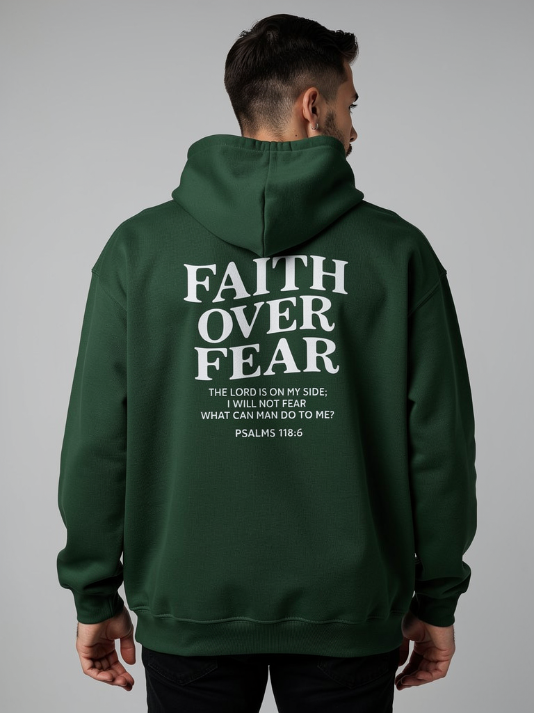 JIK® Faith Over Fear Hoodie