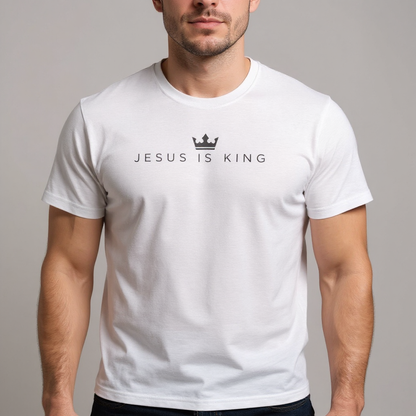 JIK® Jesus Is King Crown T-Shirt