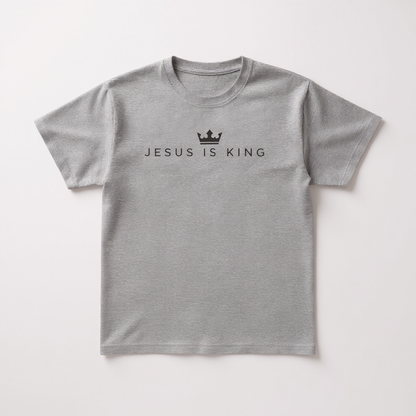 JIK® Jesus Is King Crown T-Shirt