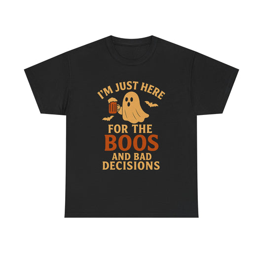 Boos & Bad Decisions Halloween T-Shirt