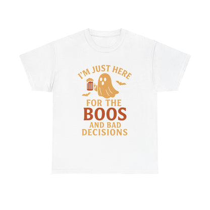 Boos & Bad Decisions Halloween T-Shirt
