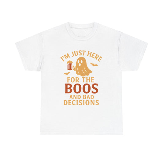 Boos & Bad Decisions Halloween T-Shirt