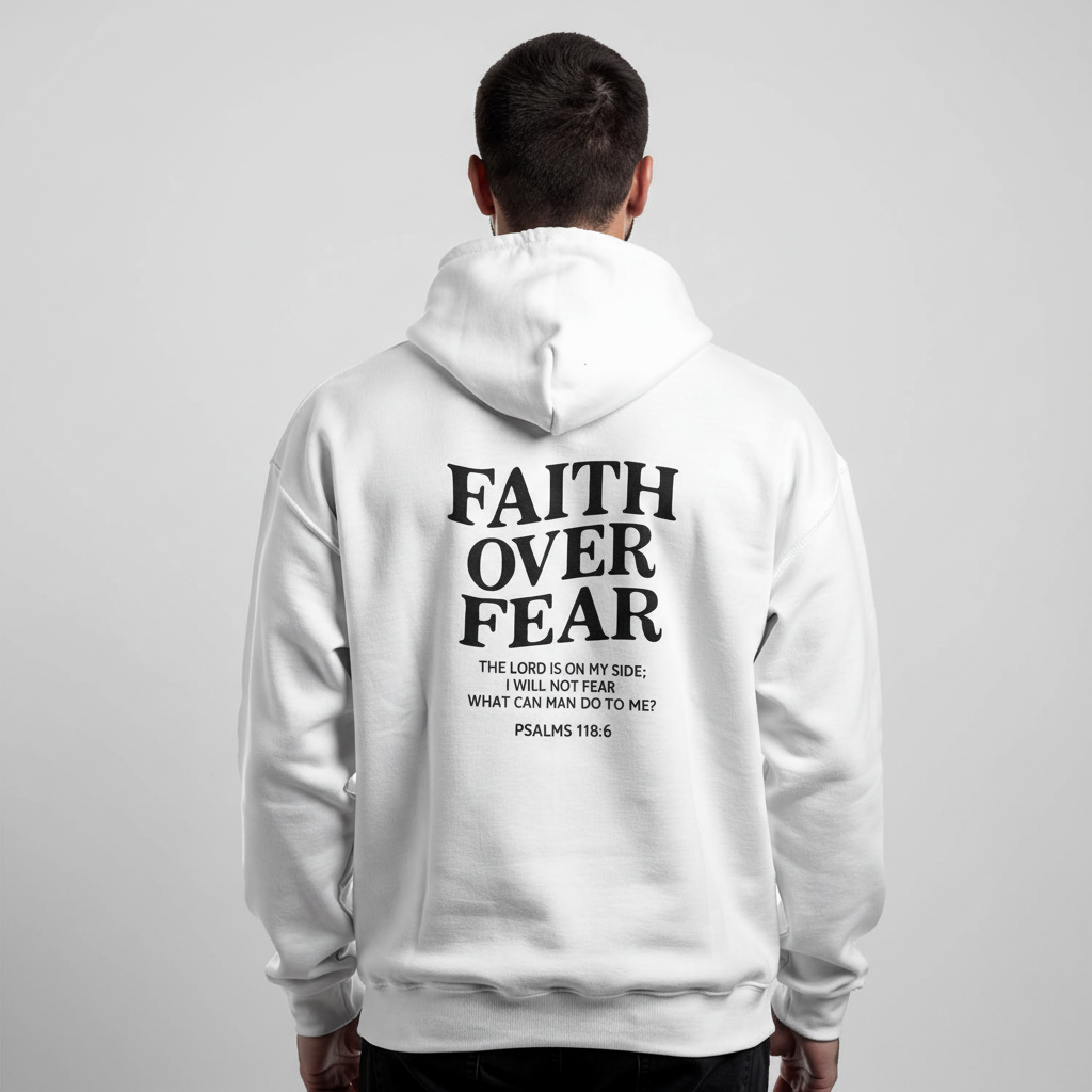 JIK® Faith Over Fear Hoodie