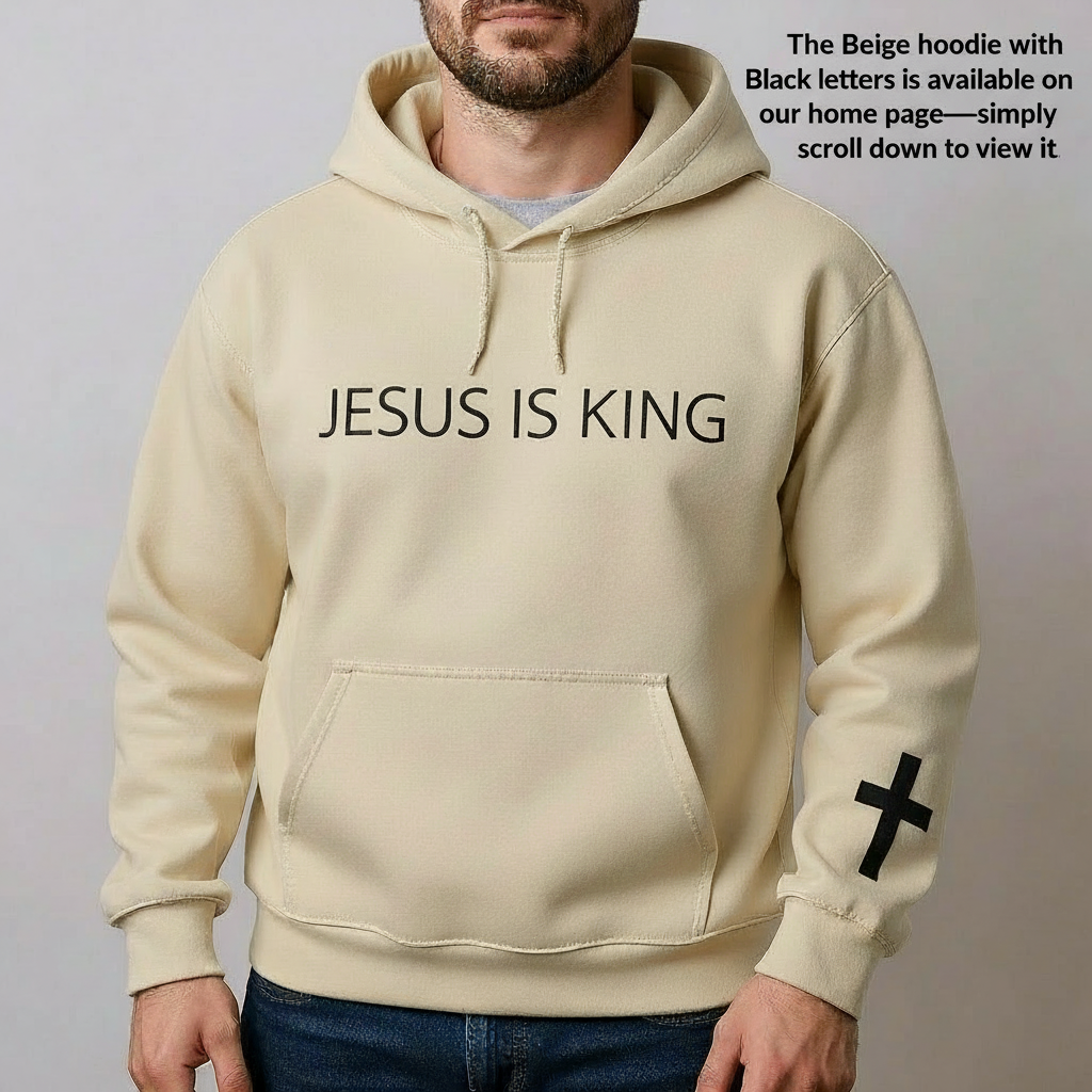 JIK® Jesus is King Hoodie