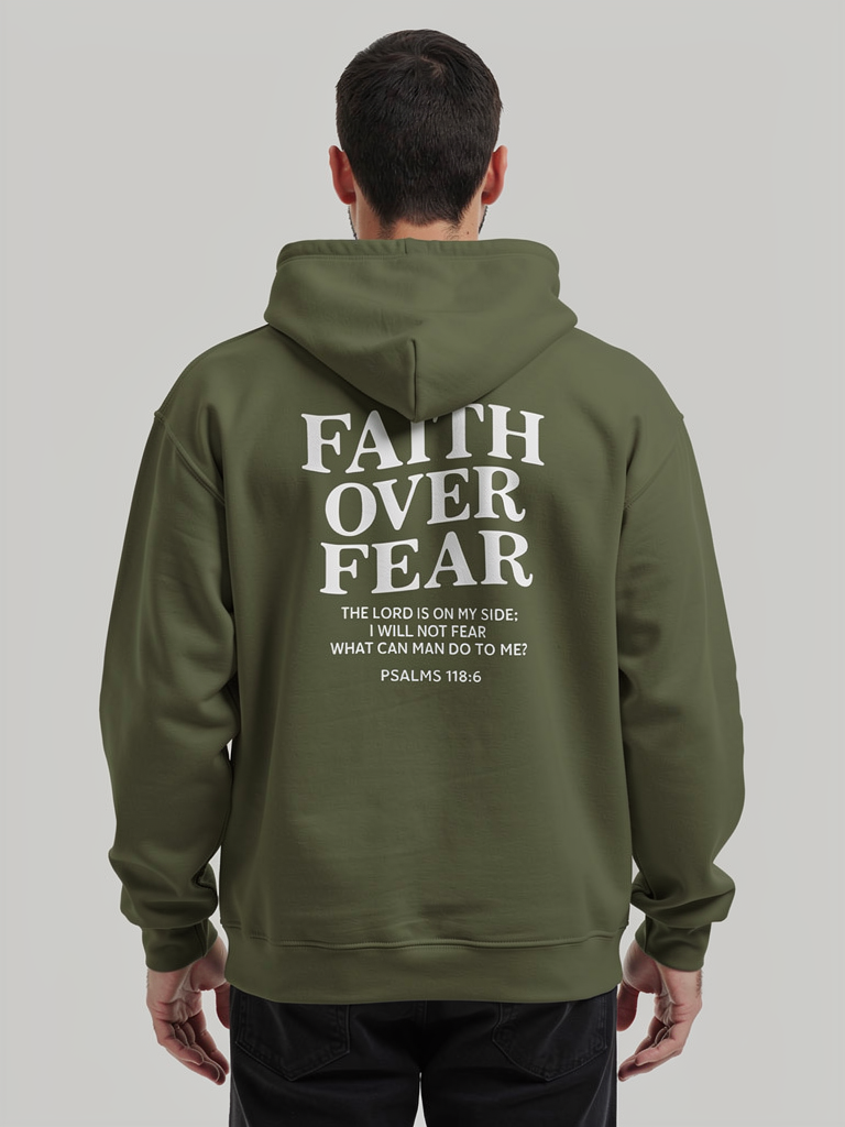 JIK® Faith Over Fear Hoodie