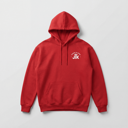 JIK® Jesus Is King Essential Hoodie