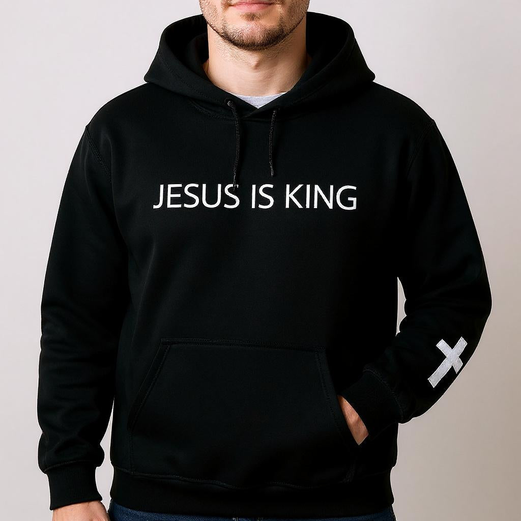 JIK® Jesus is King Hoodie