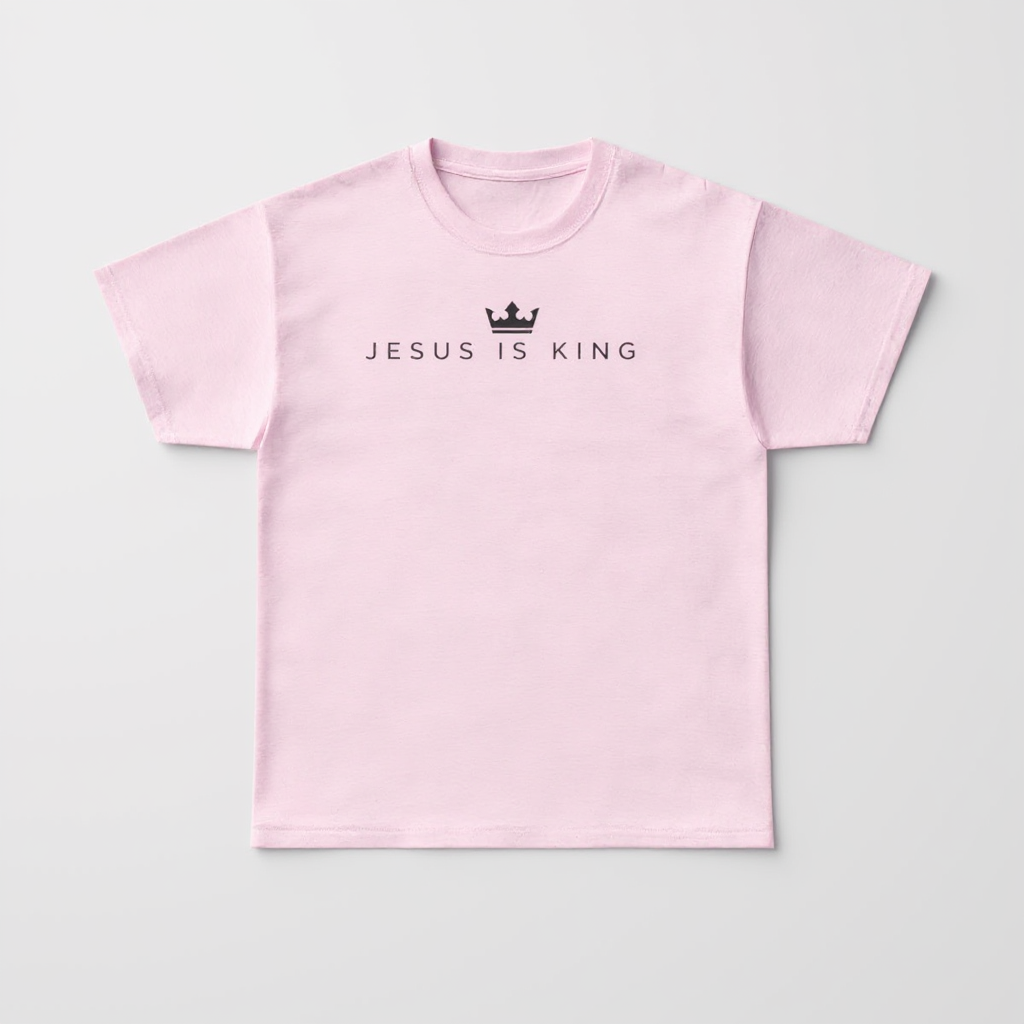 JIK® Jesus Is King Crown T-Shirt