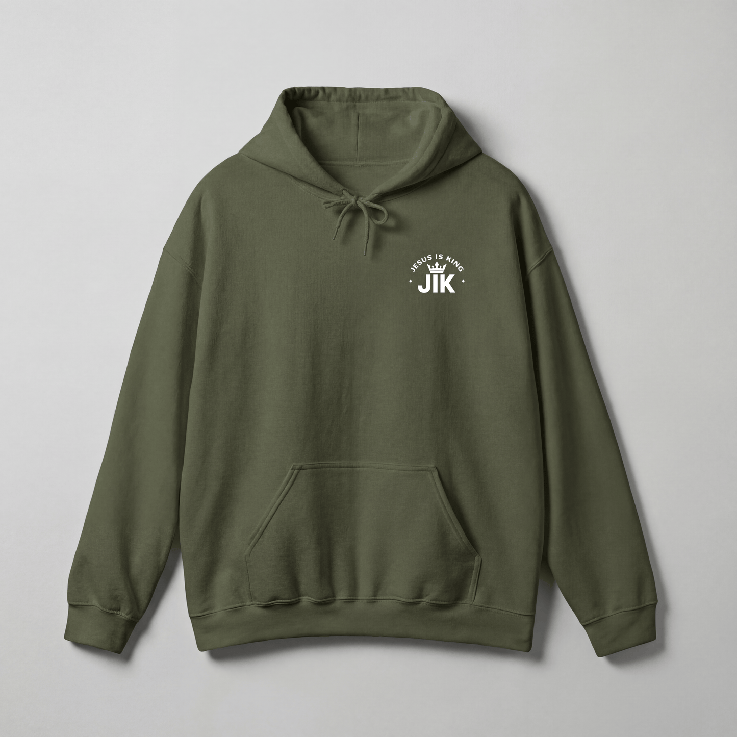 JIK® Jesus Is King Essential Hoodie