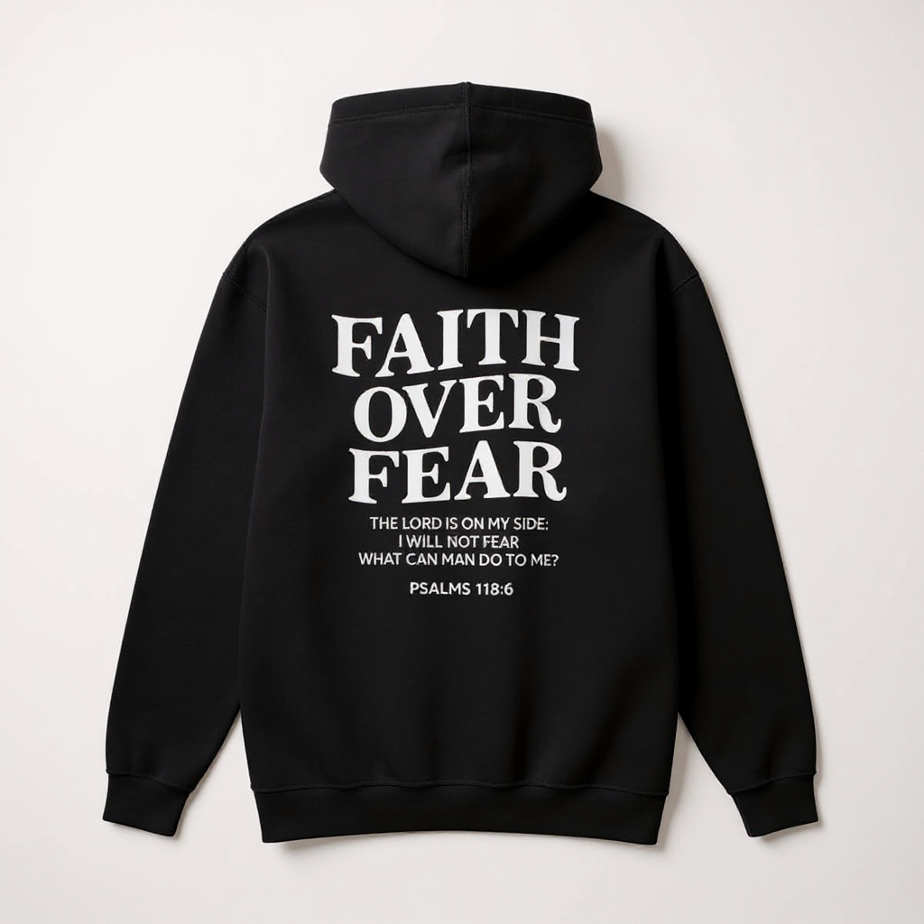 JIK® Faith Over Fear Hoodie