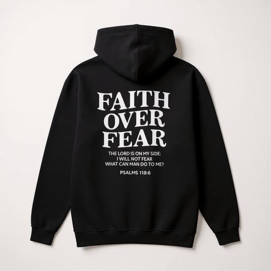 JIK® Faith Over Fear Hoodie