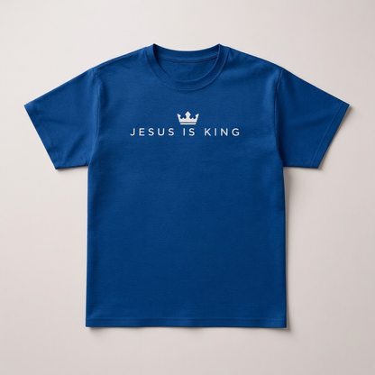 JIK® Jesus Is King Crown T-Shirt