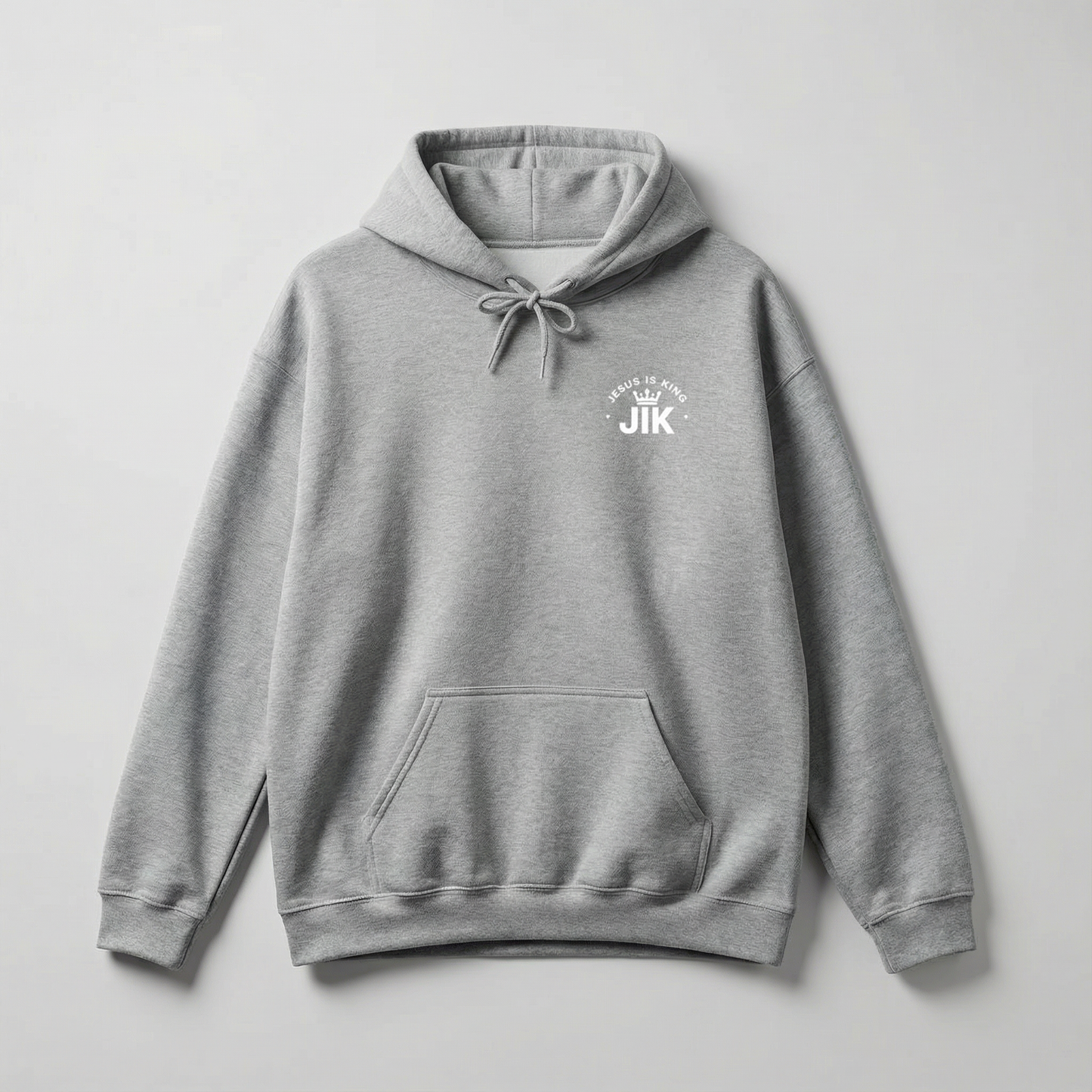 JIK® Jesus Is King Essential Hoodie