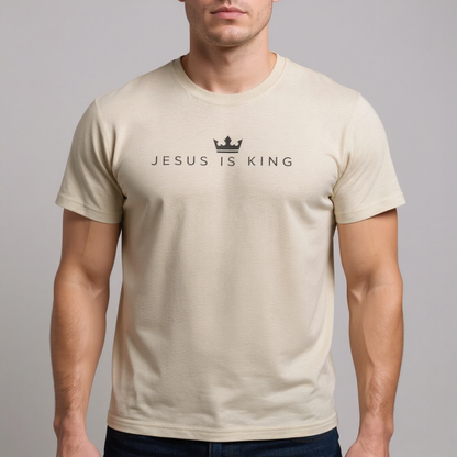 JIK® Jesus Is King Crown T-Shirt