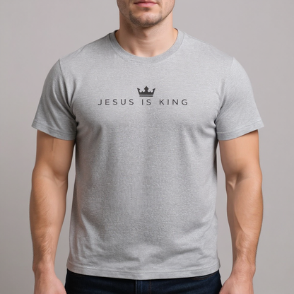 JIK® Jesus Is King Crown T-Shirt