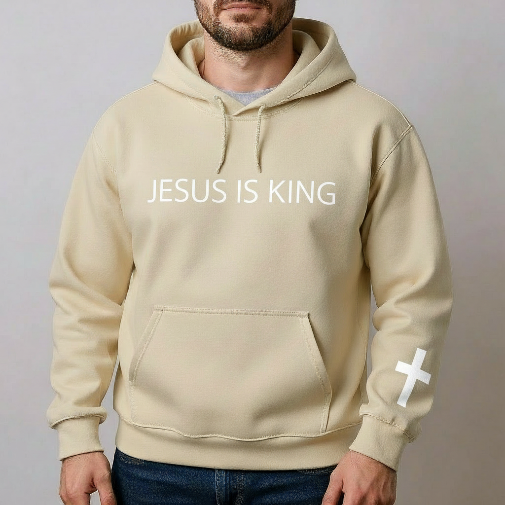 JIK® Jesus is King Hoodie