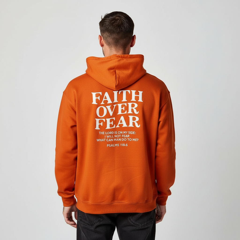 JIK® Faith Over Fear Hoodie