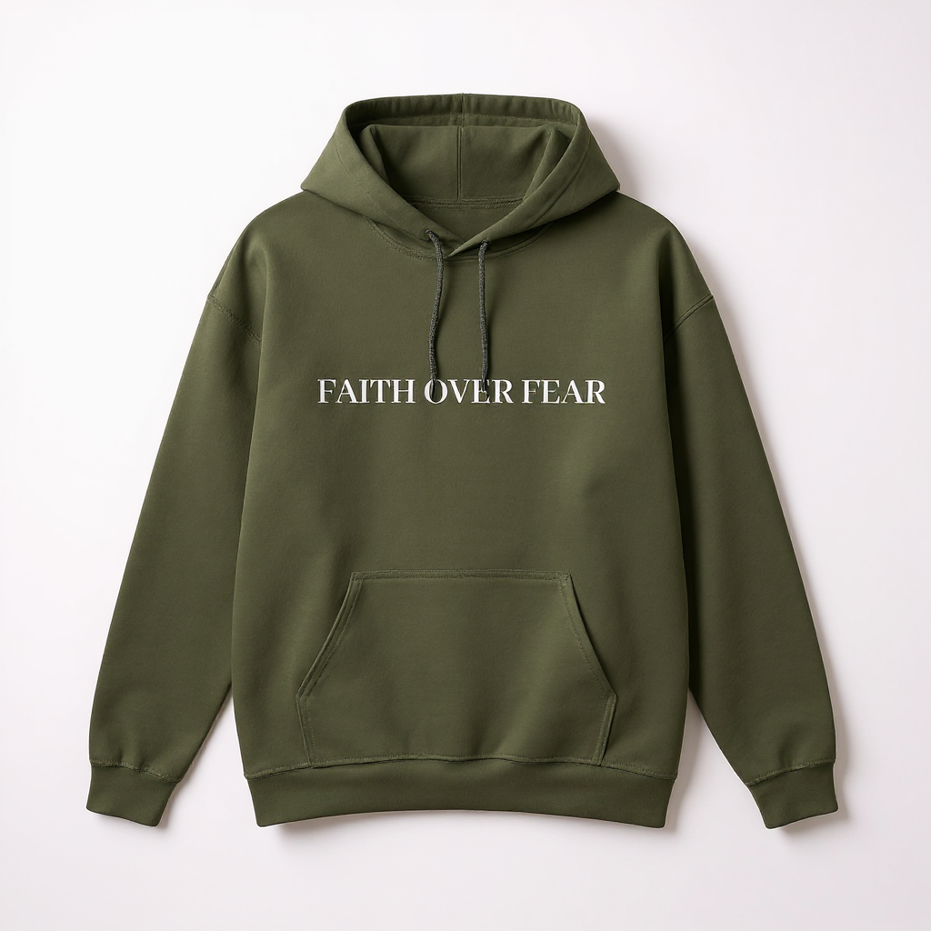 JIK® Faith Over Fear Hoodie