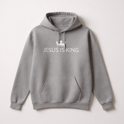 JIK® Jesus is King Crown Hoodie