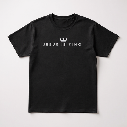 JIK® Jesus Is King Crown T-Shirt