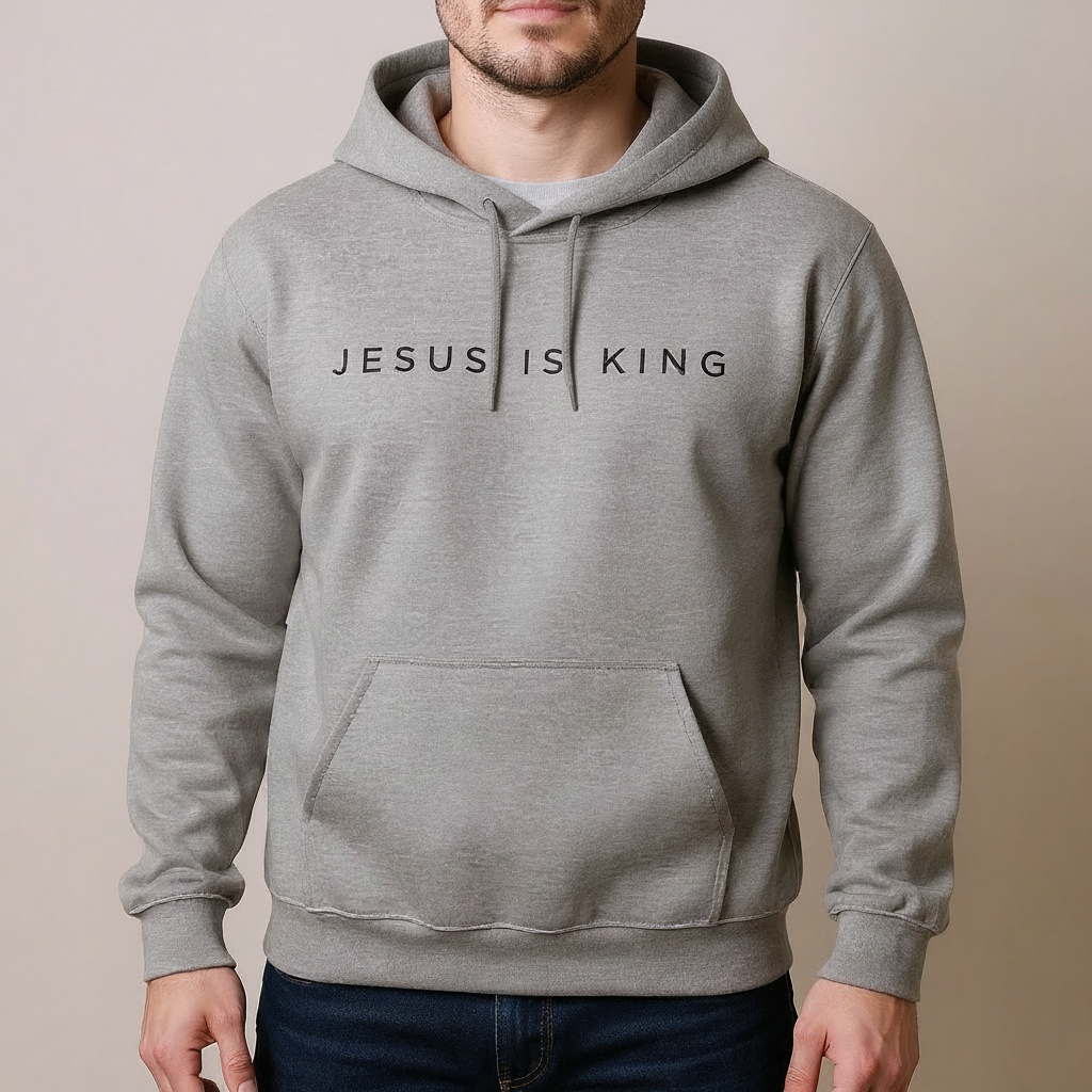 JIK® Jesus is King Classic Hoodie