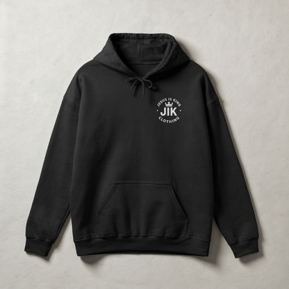 JIK® Jesus Is King Essential Hoodie