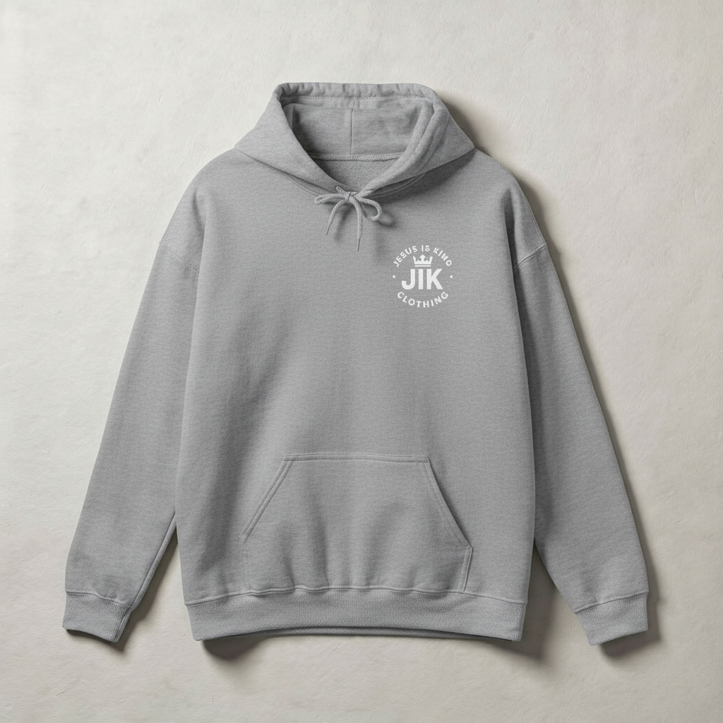 JIK® Jesus Is King Essential Hoodie