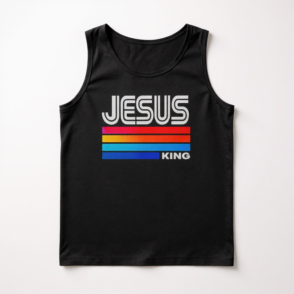 JIK® Jesus is King Tank
