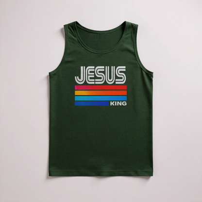 JIK® Jesus is King Tank