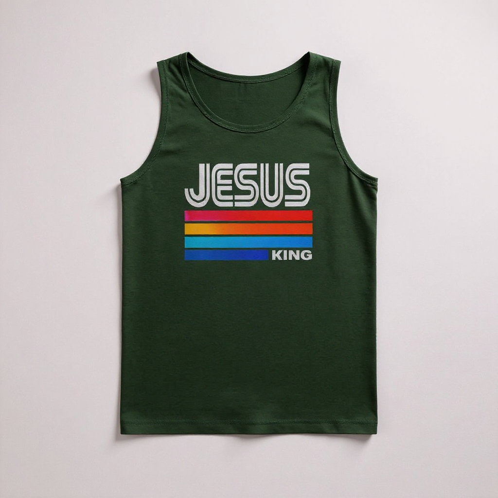 JIK® Jesus is King Tank