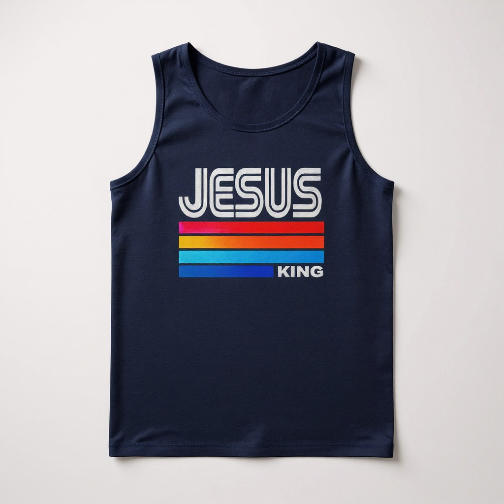 JIK® Jesus is King Tank