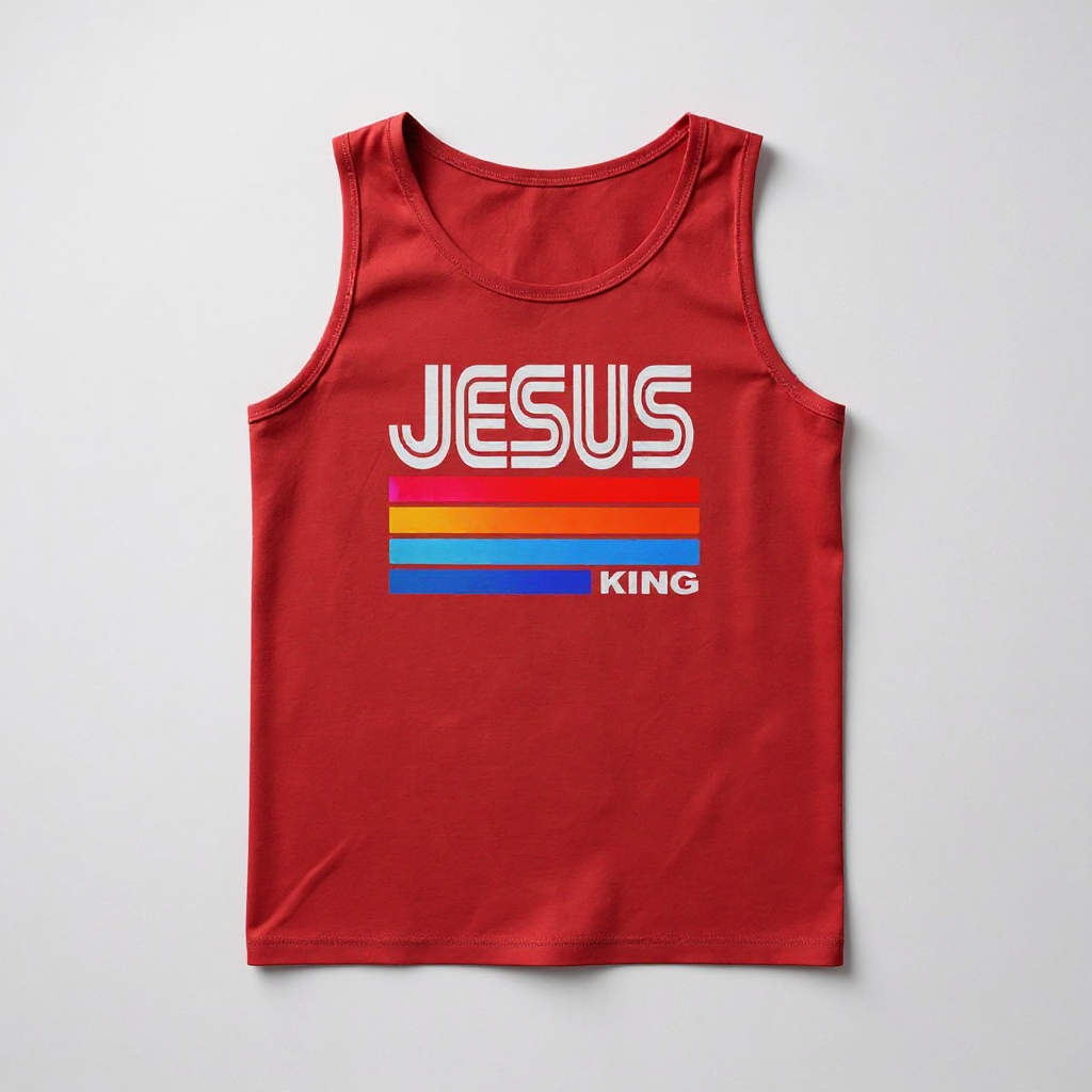 JIK® Jesus is King Tank
